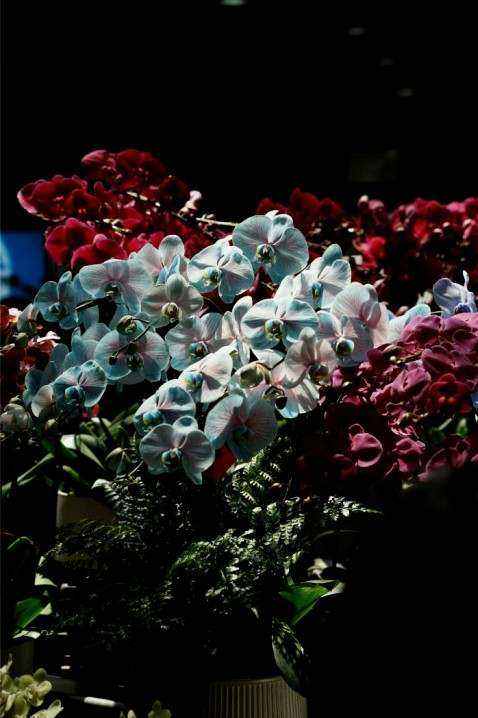Bouquet being prepared for same day delivery