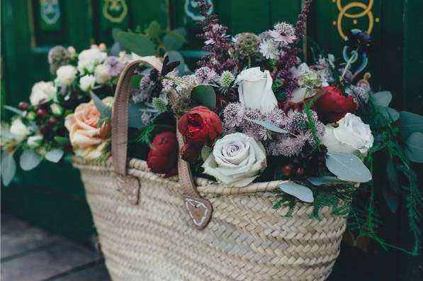 Bride bouquet close-up